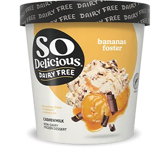 frozen dessert Cashewmilk Bananas Foster Pint