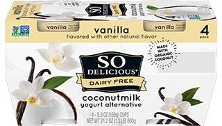 Vanilla Coconutmilk Yogurt 4 Pack