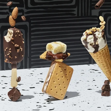 Novelties + Toppings Frozen Dessert