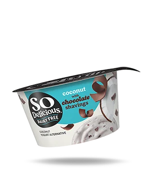 So Delicious Dairy Free Coconut with Chocolate Shavings Coconut Yogurt Alternative