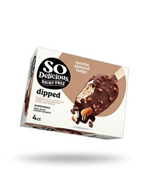 Mocha Almond Fudge Bar with Almondmilk